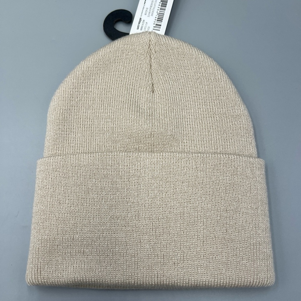 Lot Of 3! Adidas Aeroready Wide Cuff Fold Beanie, Onix, Olive, Beige Winter Hat - Picture 4 of 8